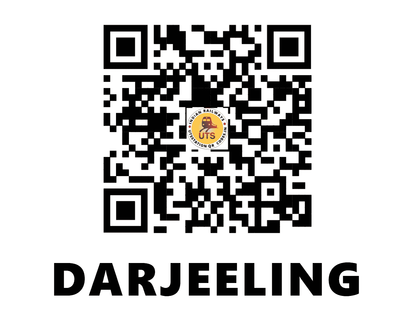 UTS QR Code for DARJEELING - DJ (NF - WEST BENGAL)